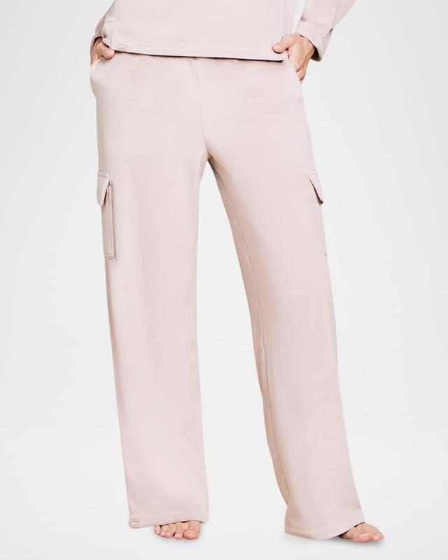 LuxeChic Cargo Lounge Pants Product Image