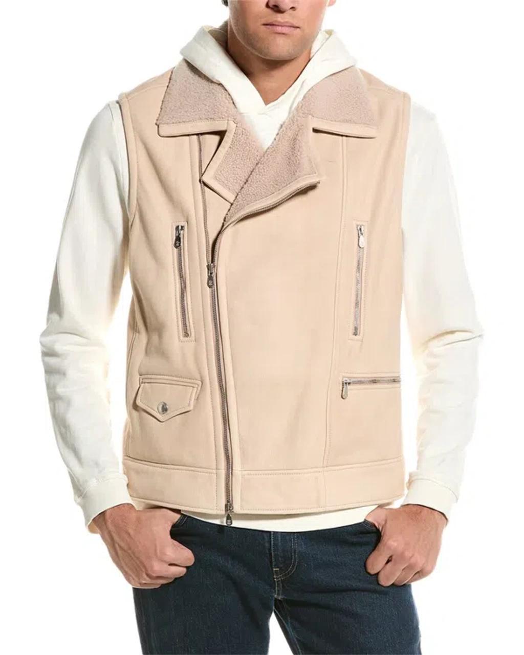 Sheepskin Vest In Multi Product Image