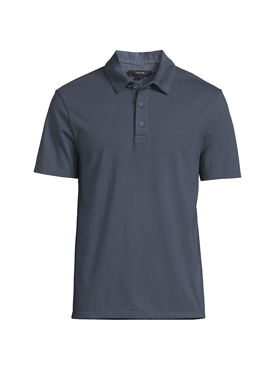 Mens Garment-Dyed Polo Shirt Product Image