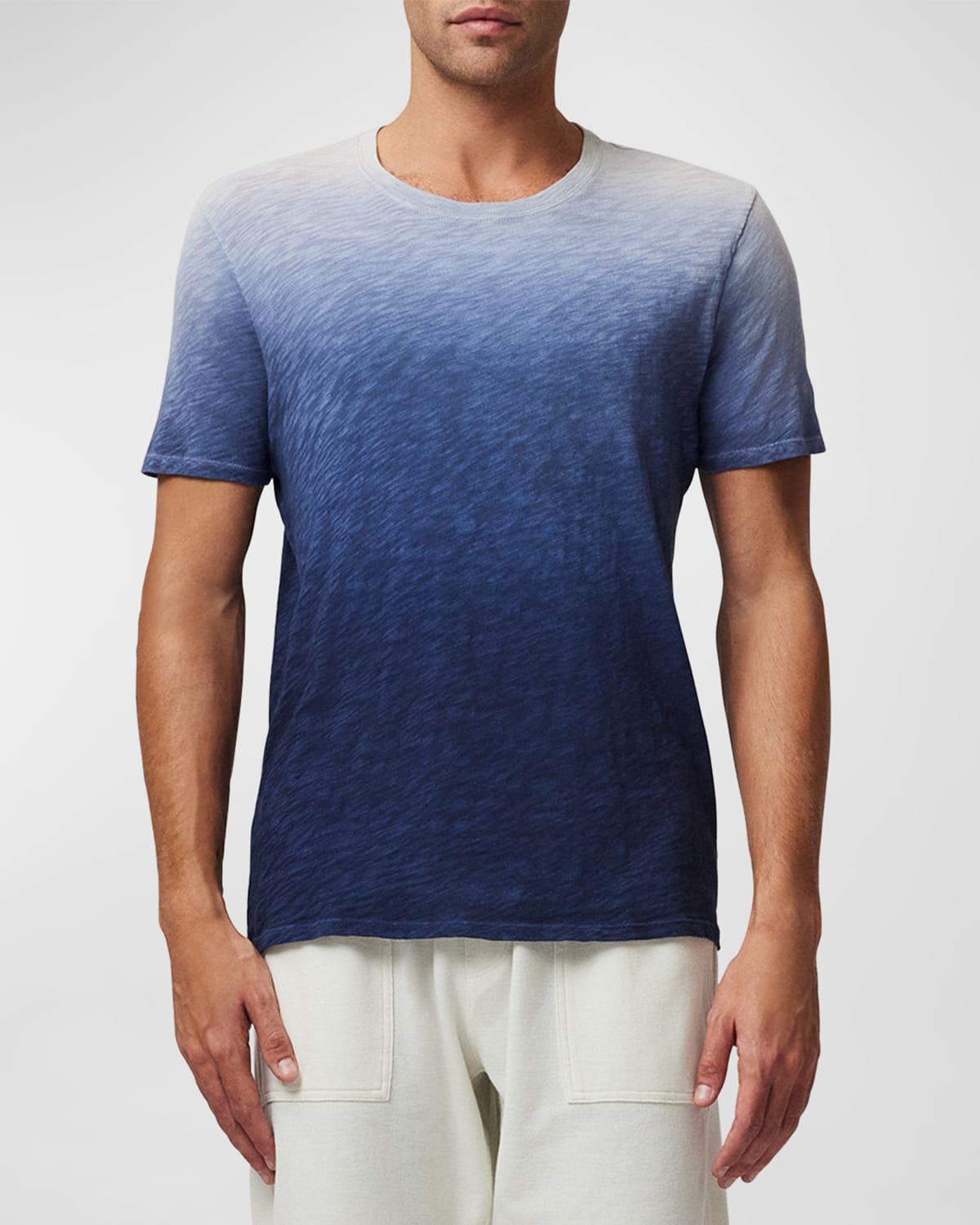 Mens Ombr Cotton Crewneck T-Shirt Product Image