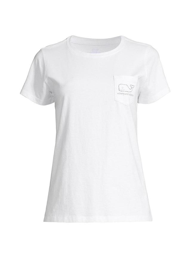 Womens Whale Pocket T-Shirt Product Image