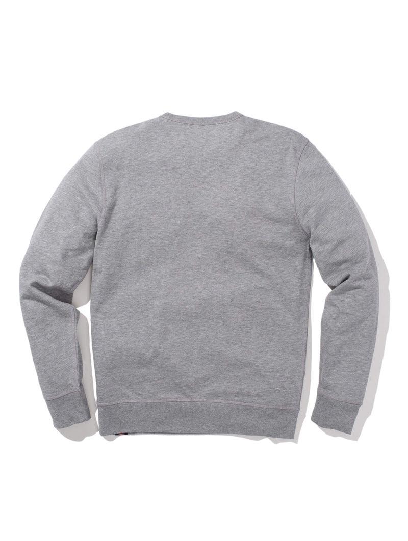 Nashville Long-Sleeve Terry Crewneck - Grey Heather Product Image