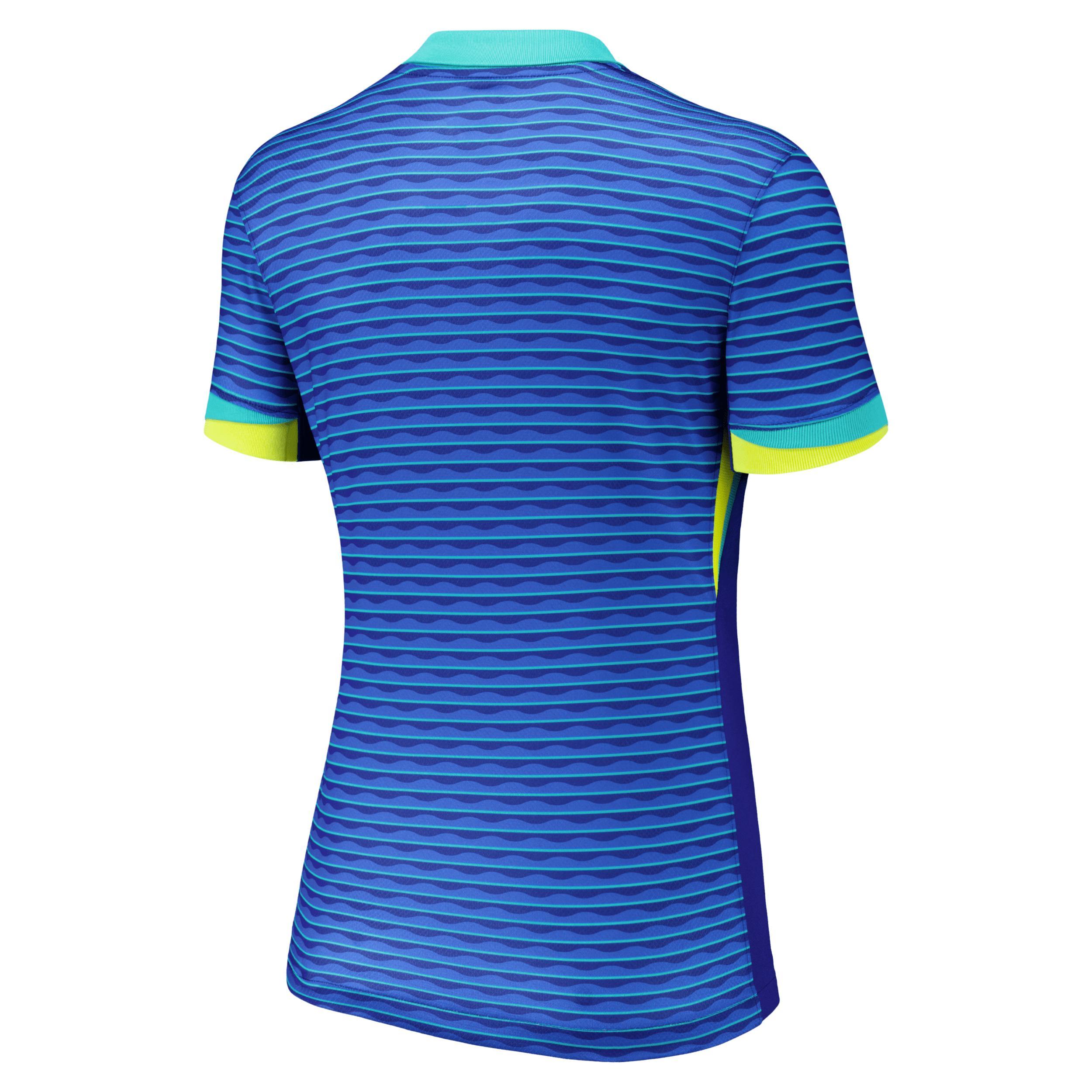 Vini Jr. Brazil National Team 2024 Stadium Away Nike Women's Dri-FIT Soccer Jersey Product Image