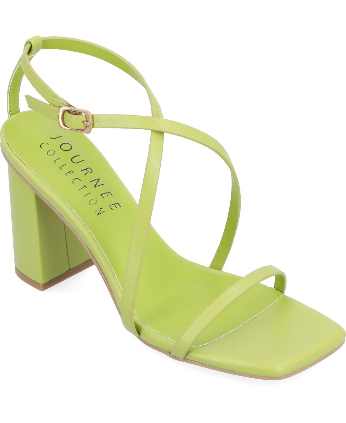 Journee Collection Womens Lenorra Crisscross Sandals Product Image