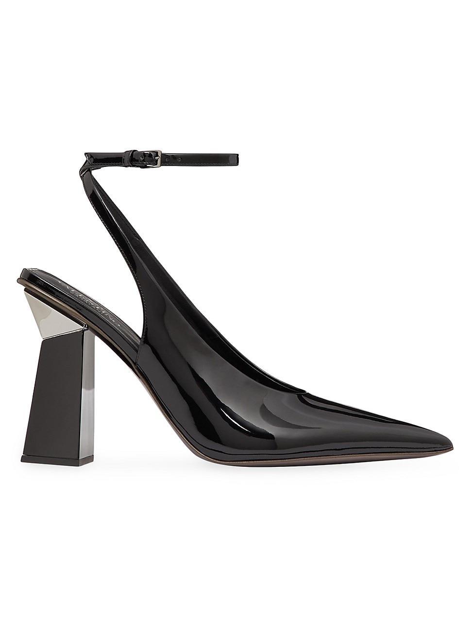 Womens One Stud Hyper Pumps In Patent Leather 105mm Product Image