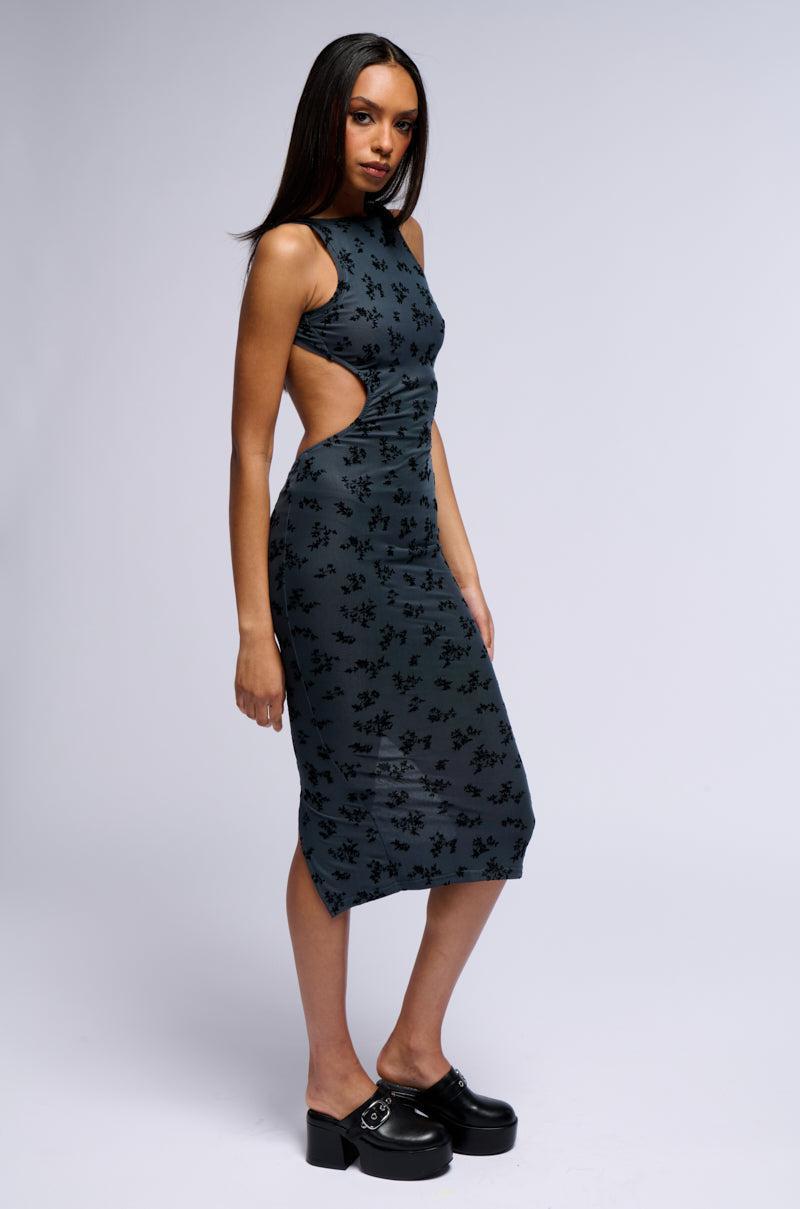 MAYA FLORAL MIDI DRESS Product Image