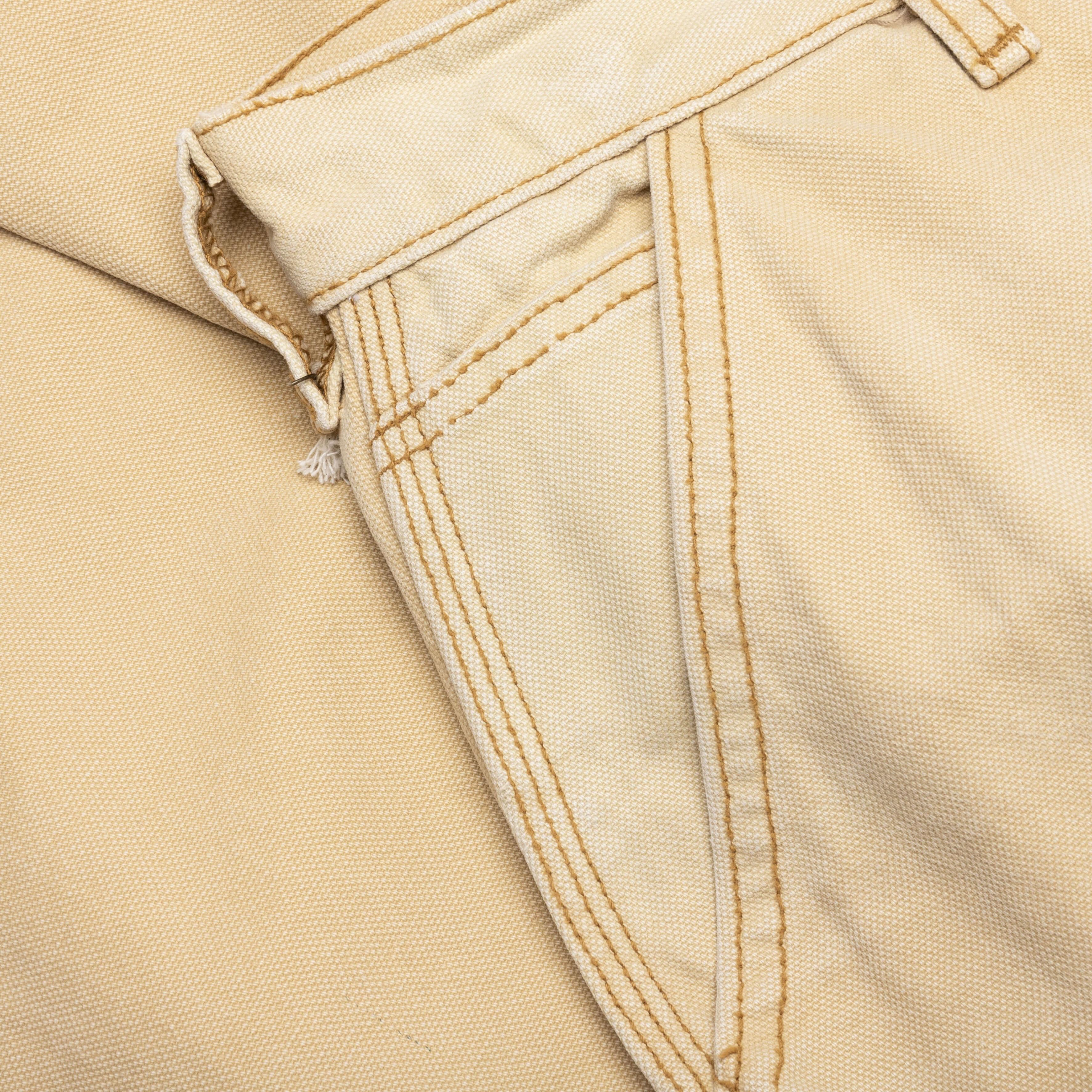 Canvas Double Knee Work Pant - Tan Male Product Image