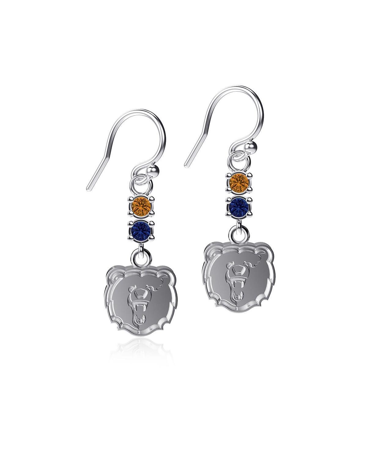 Womens Dayna Designs Morgan State Bears Dangle Crystal Earrings Product Image