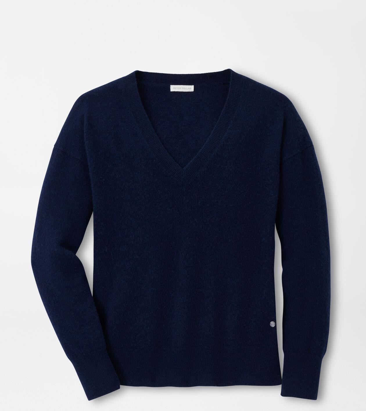 Women's Artisan Crafted Cashmere V-Neck Sweater Product Image