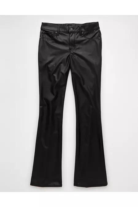 AE Stretch Vegan Leather Classic Bootcut Pant Women's Product Image