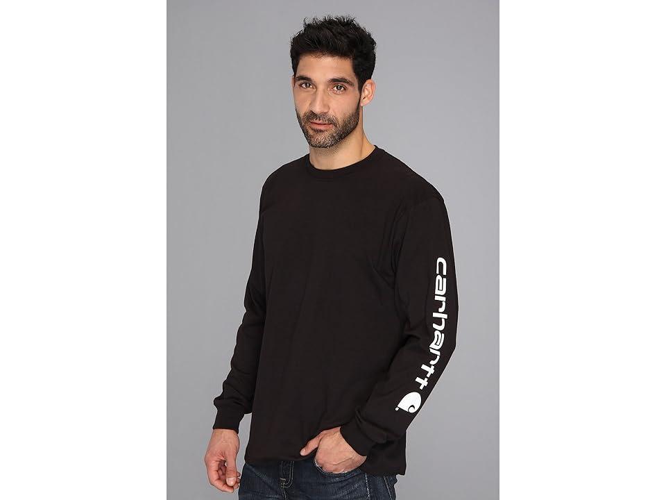 Carhartt Signature Sleeve Logo L/S Tee Men's T Shirt Product Image