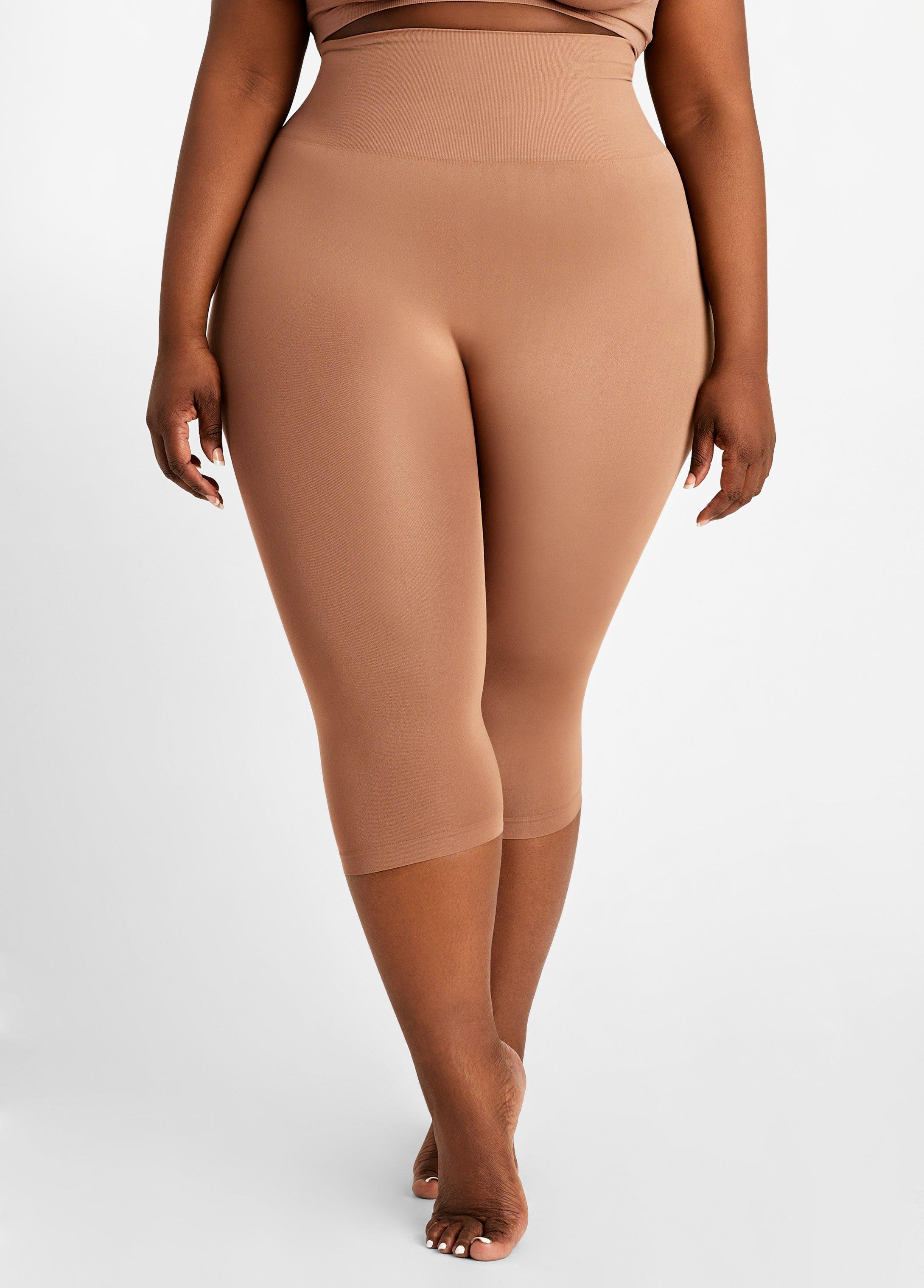 Plus Size Medium Control Shaping Capri Ashley Stewart Product Image