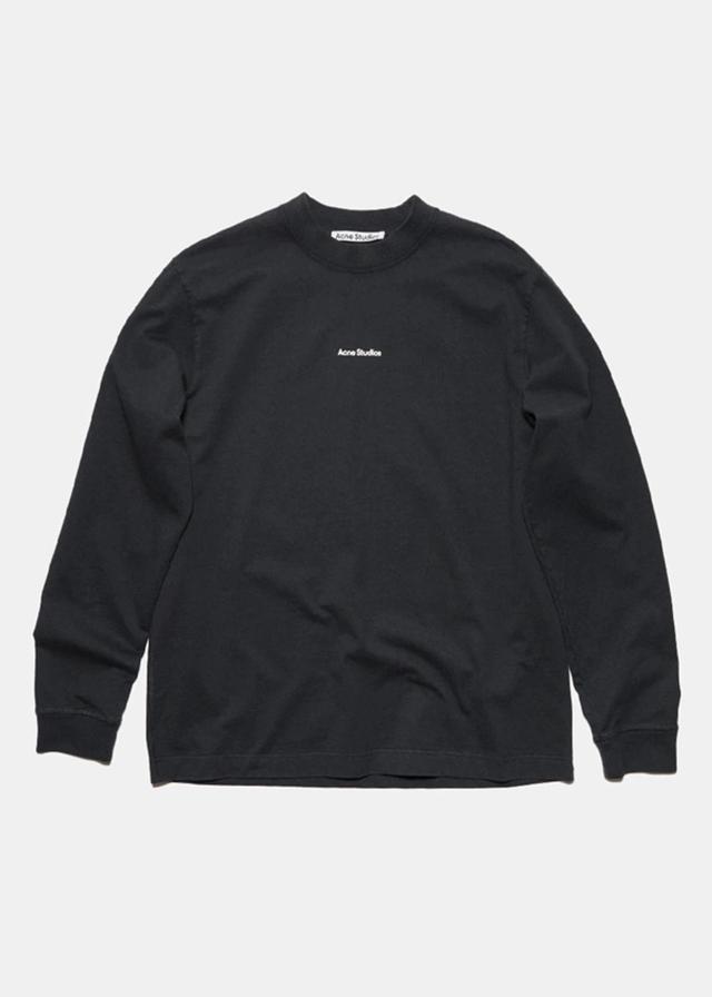 Logo T-shirt Long Sleeve T-shirt In Black Product Image