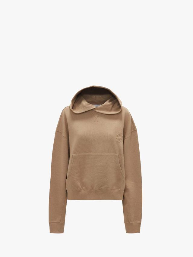 HOODIE WITH ANCHOR LOGO in neutrals | JW Anderson US  Product Image