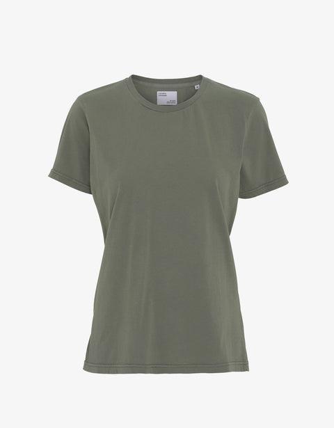 Women Light Organic Tee - Dusty Olive Product Image