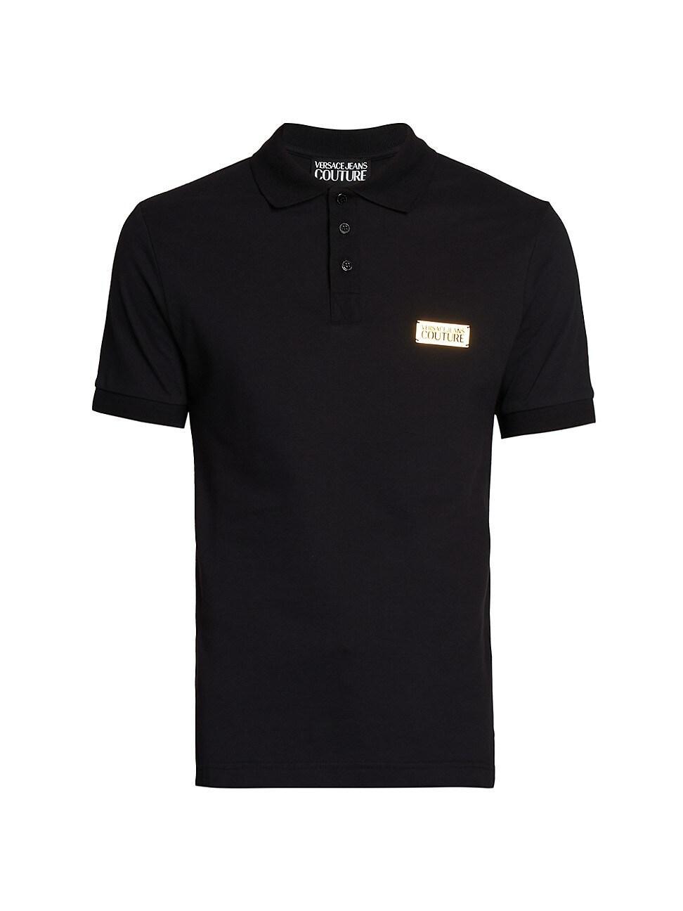 Mens Cotton Polo Shirt Product Image