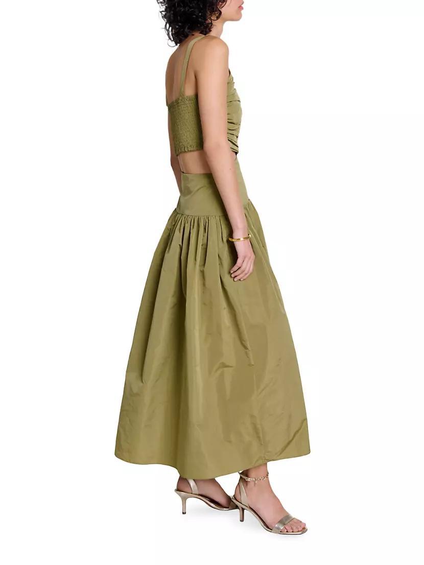 Cutaway Taffeta Dress Product Image