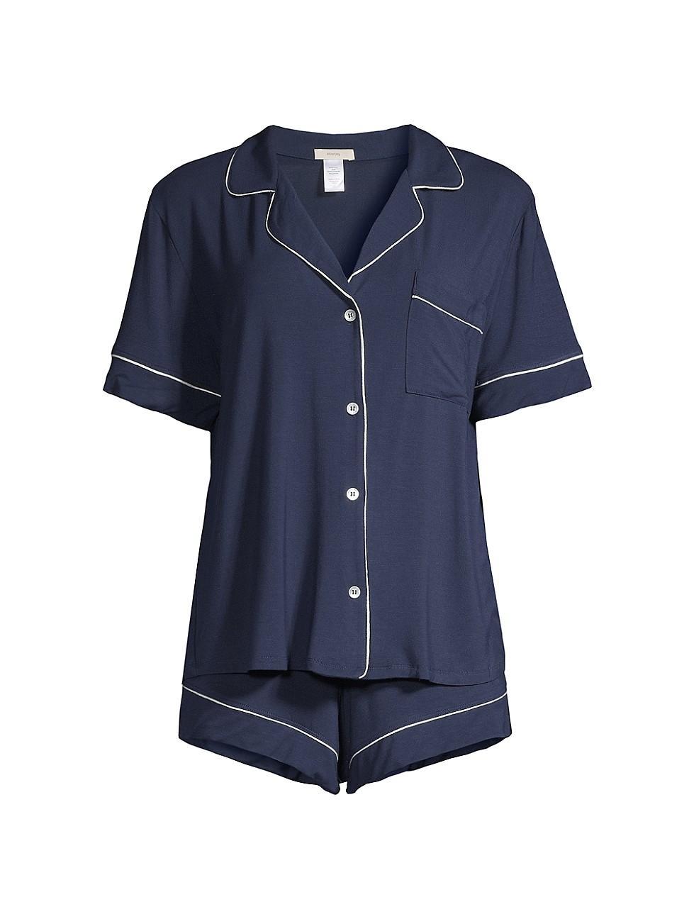 Womens Gisele Relaxed 2-Piece Pajama Set Product Image