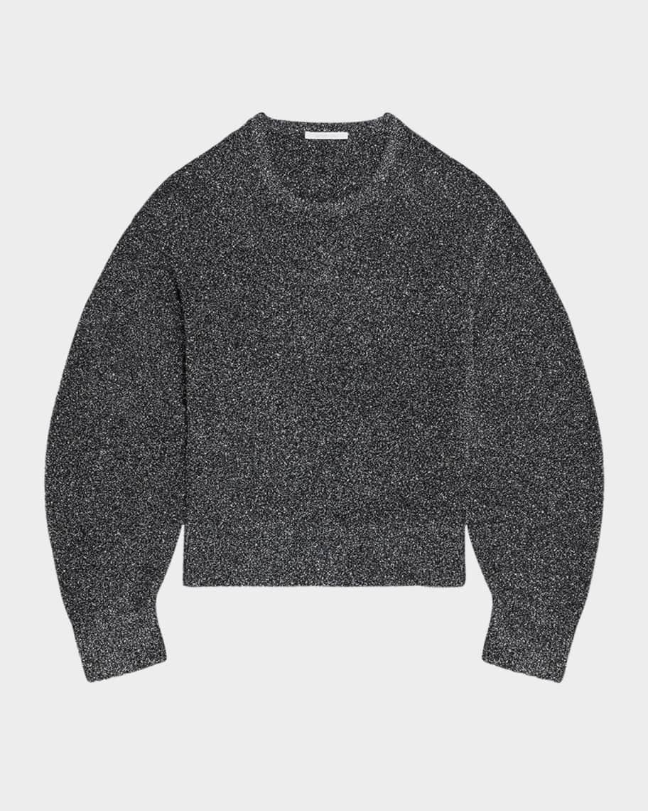 Apex Sparkly Lurex Crewneck Sweater Product Image