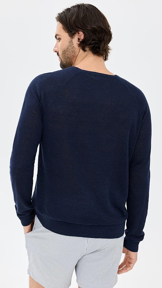 Onia Linen Raglan Sweater | Shopbop Product Image