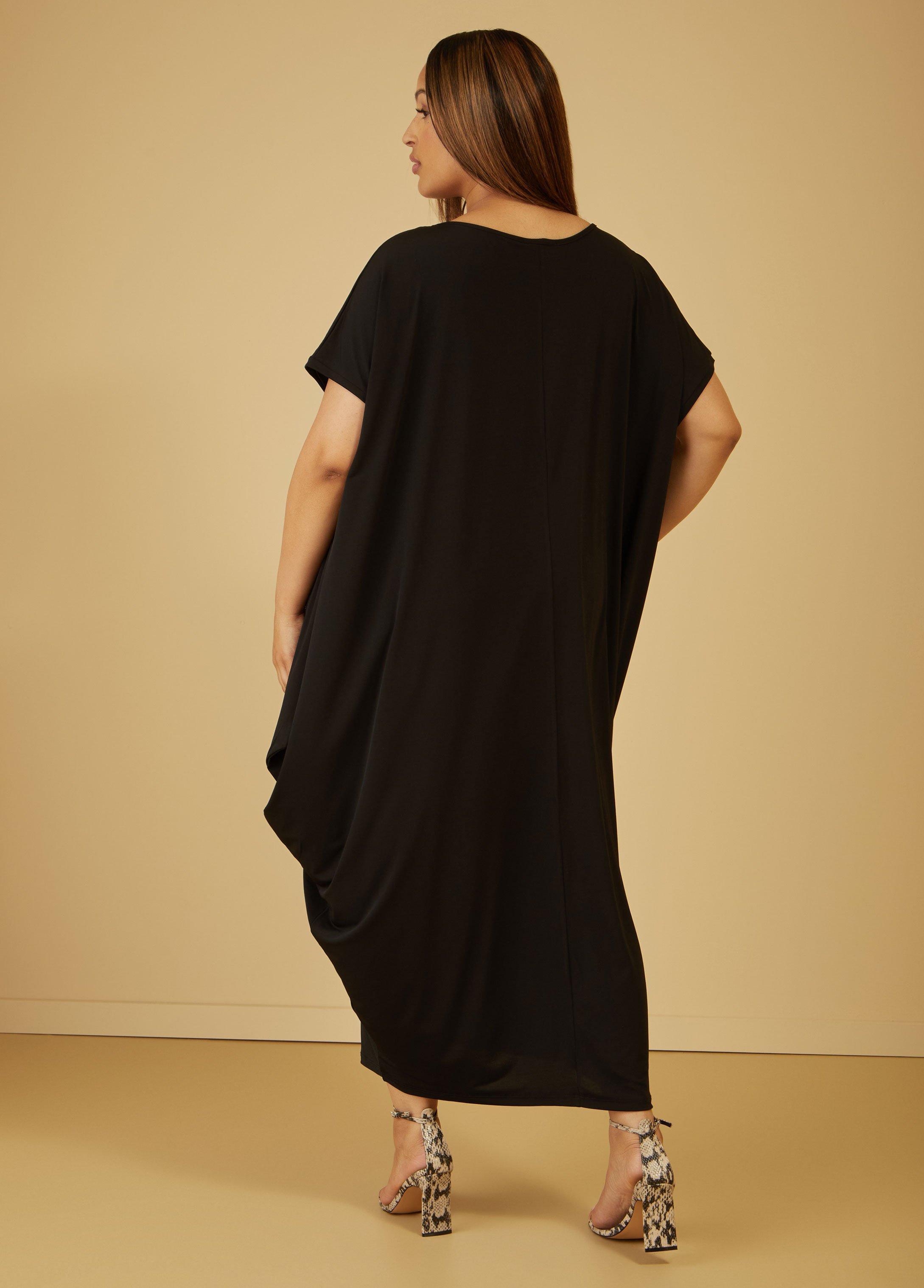 Draped Maxi Dress Product Image