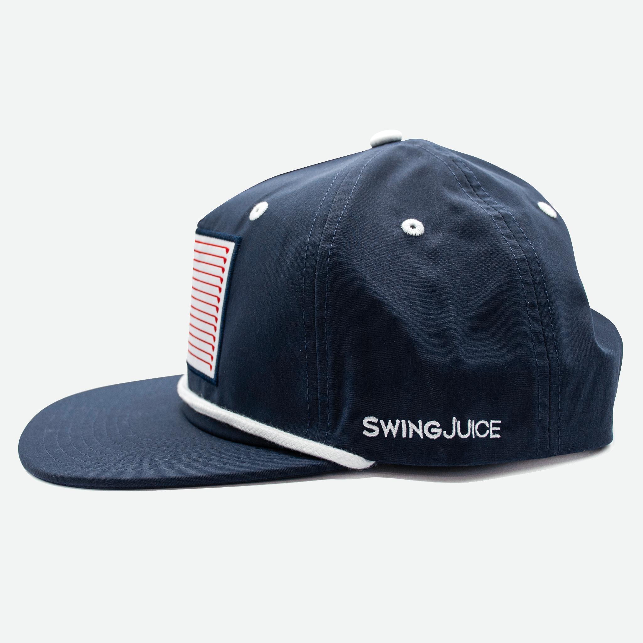 SwingJuice Men's Golf Flag Polo & Rope Hat Bundle Product Image