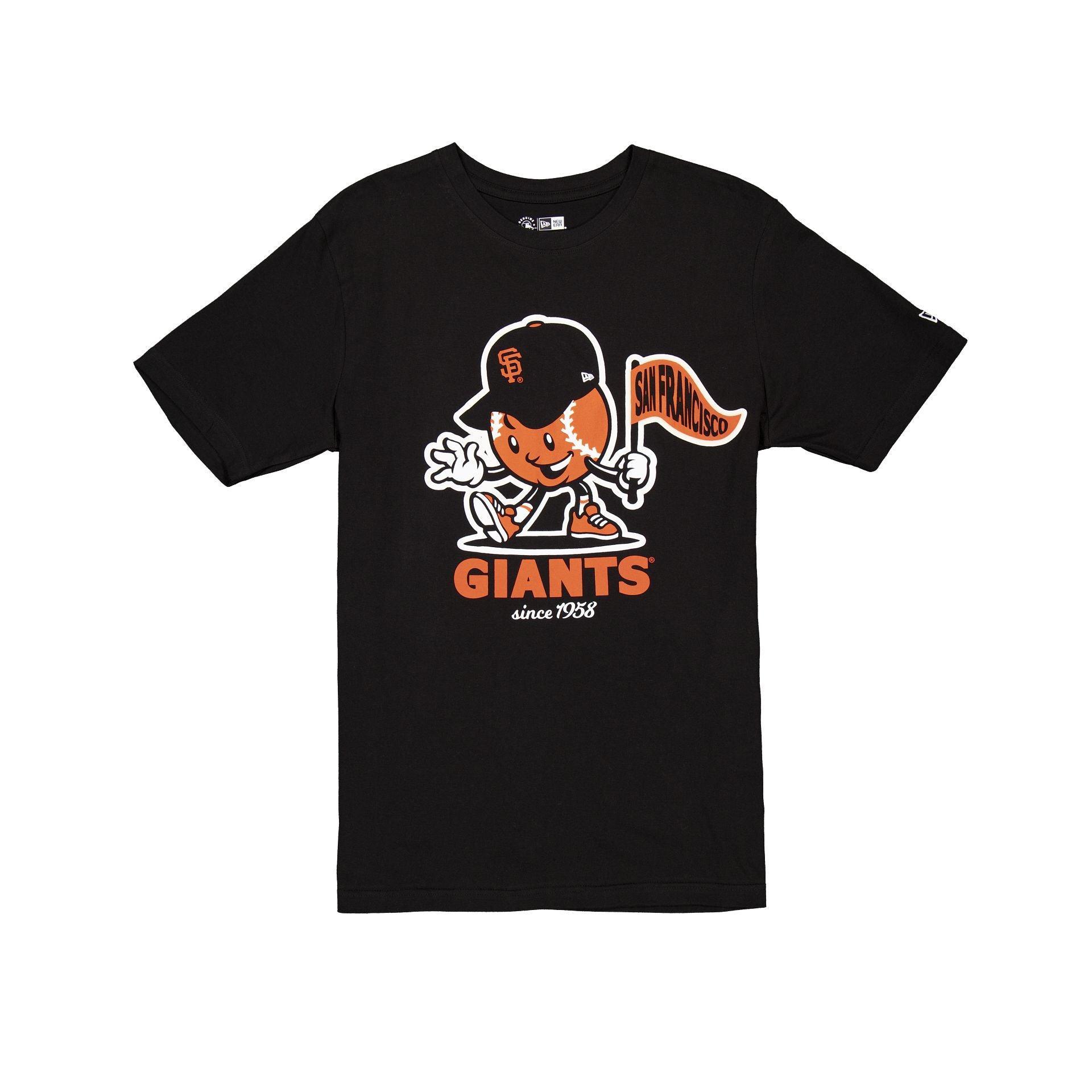 San Francisco Giants Court Sport Black T-Shirt Male Product Image