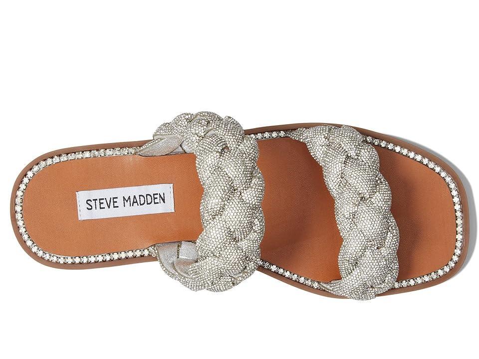 Steve Madden Newbie Sandal (Rhinestone) Women's Sandals Product Image