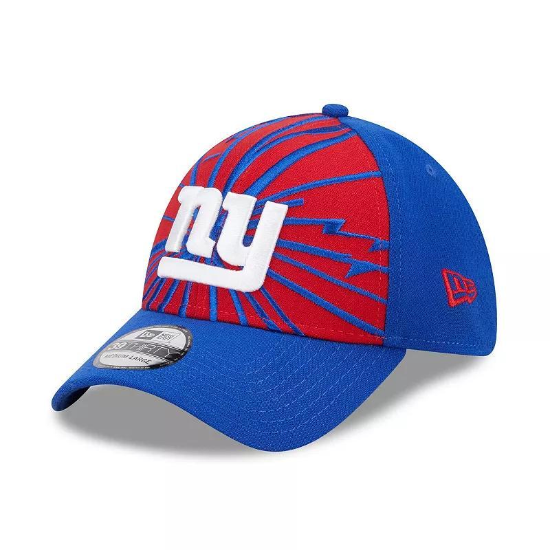 Mens New Era /Royal New York Giants Shattered 39THIRTY Flex Hat Product Image