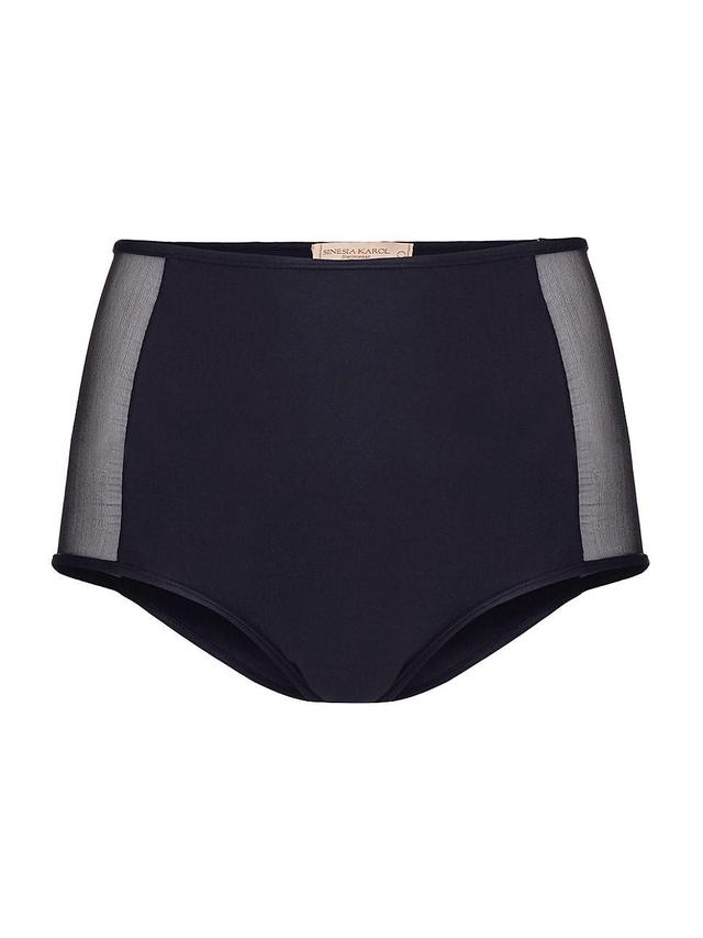 Womens Delphine High-Waist Bikini Bottom Product Image