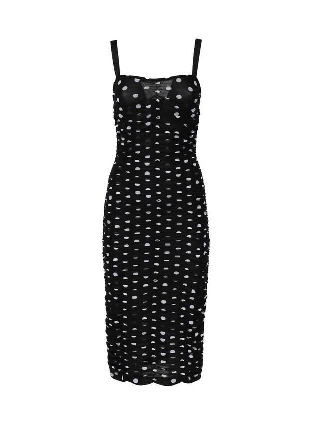 Midi Dress In Black Product Image