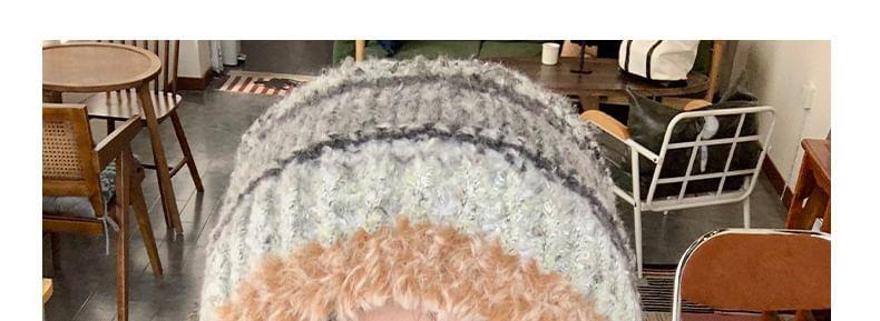 Faux Fur Knit Bucket Hat Product Image