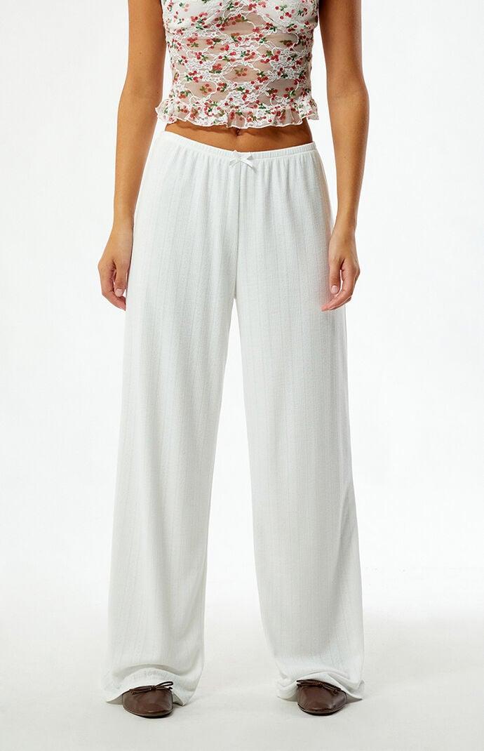 Women's Pointelle Lounge Pants Product Image