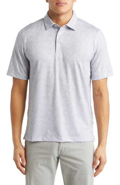 Cutter  Buck Pike Short-Sleeve Constellation-Printed Stretch Polo Shirt Product Image