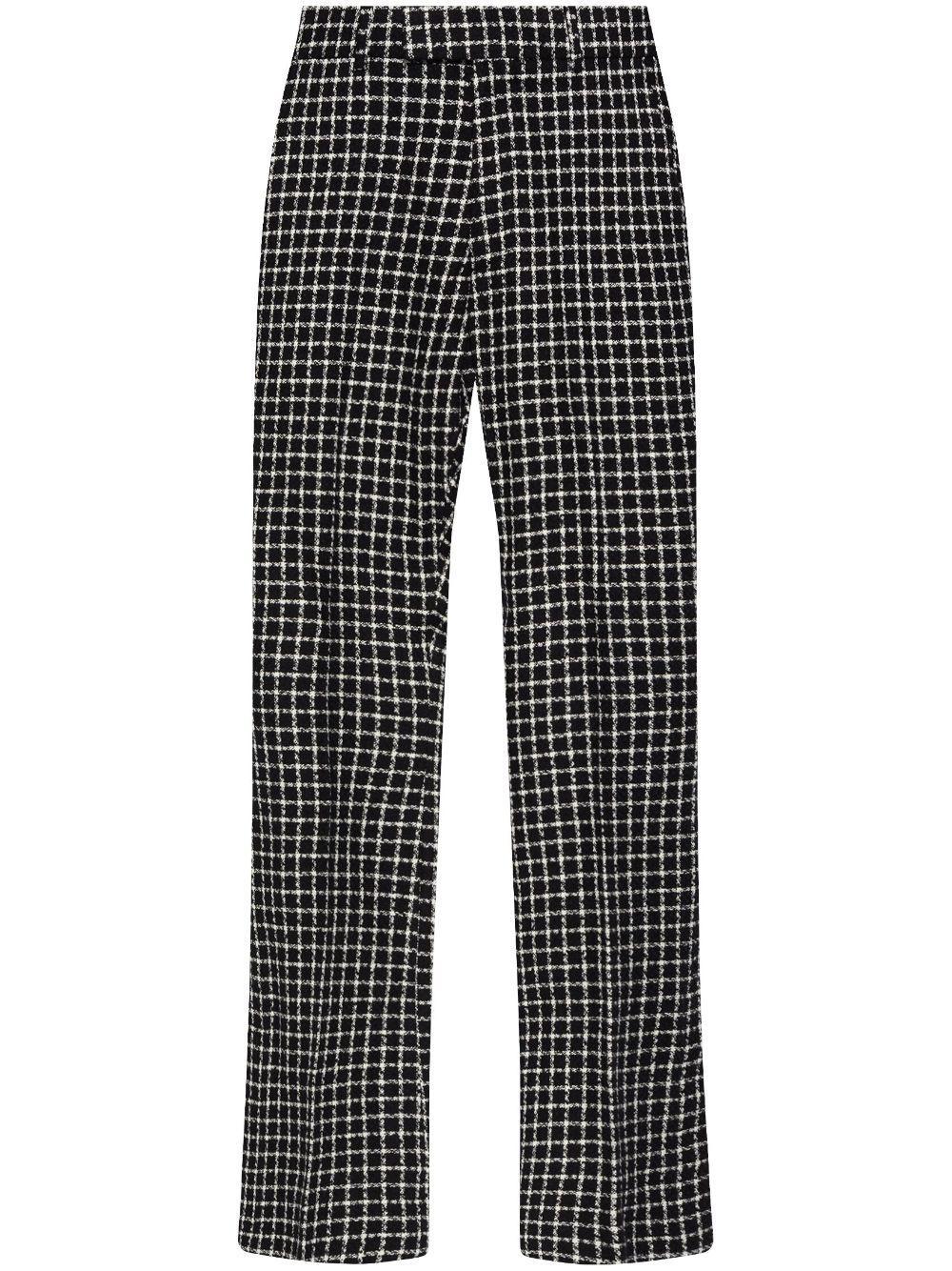 bouclé flared trousers product image