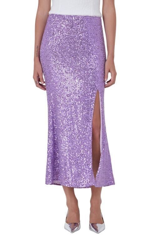 Endless Rose Sequin Midi Skirt Product Image