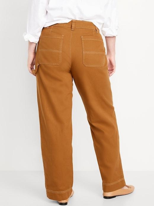 High-Waisted Utility Pants Product Image