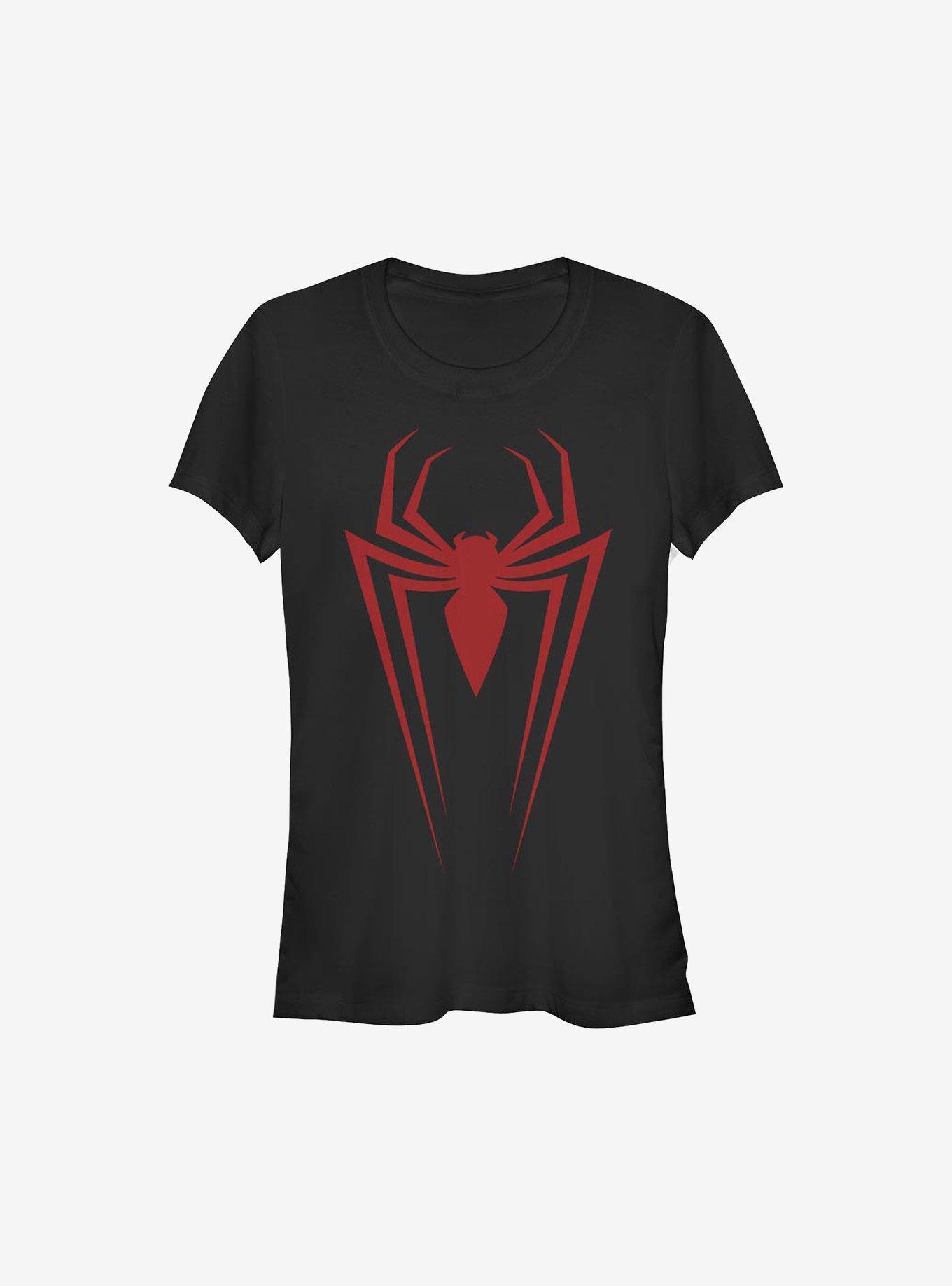 Marvel Spider-Man Long Spider Girls T-Shirt Product Image