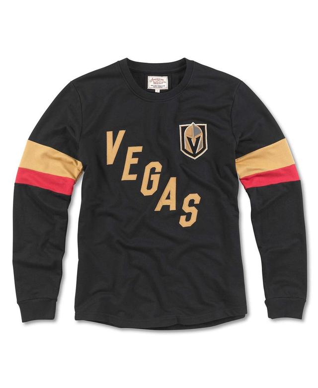 American Needle Mens Black Vegas Golden Knights Sudbury Long Sleeve T-Shirt Product Image