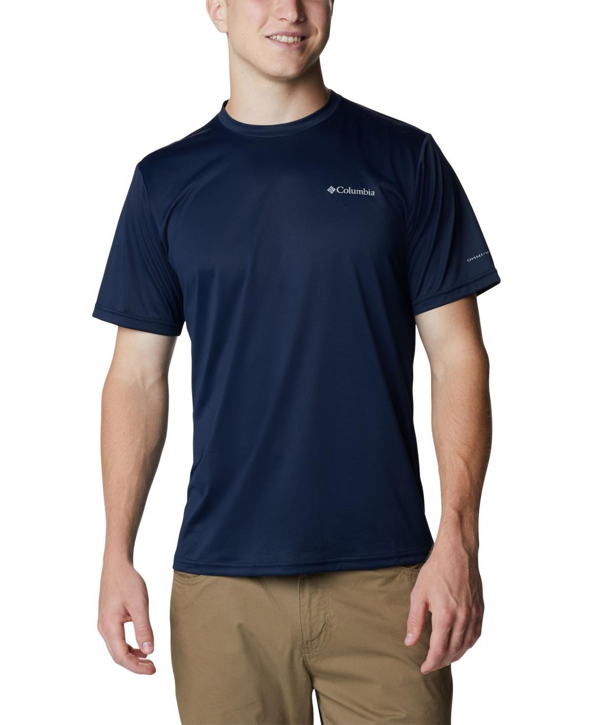 Columbia Hike Crew (Cloudburst Heather) Men's Clothing Product Image