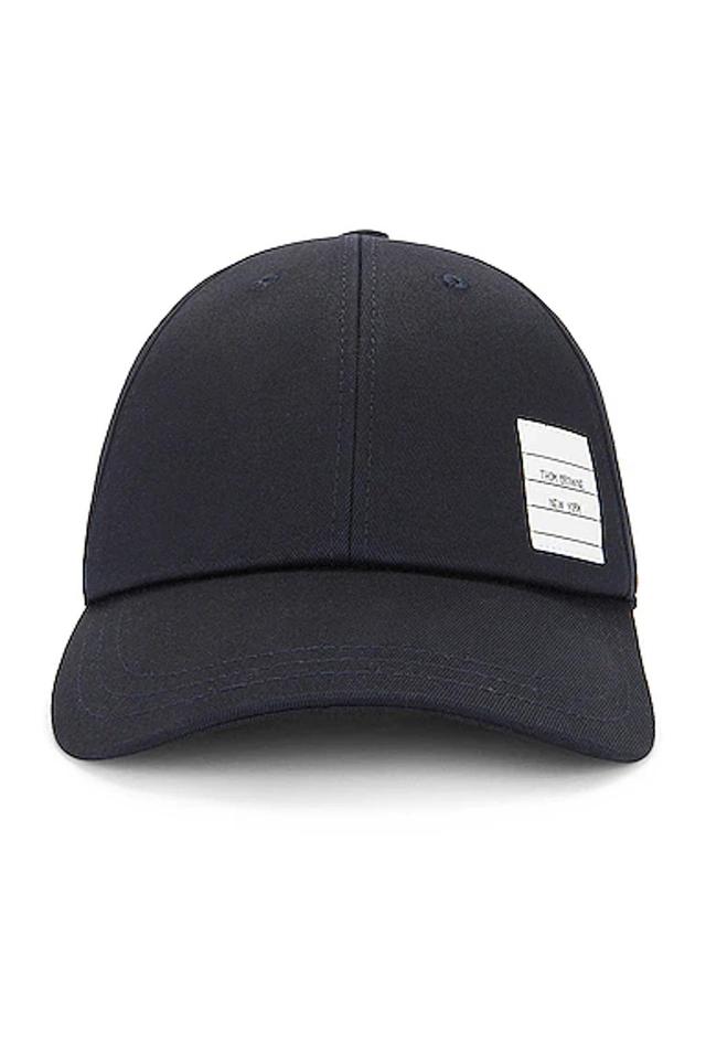 Blue Cotton Hat In Navy Product Image