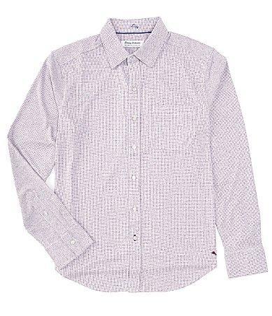 Tommy Bahama San Lucio Houndstooth Button-Up Shirt Product Image