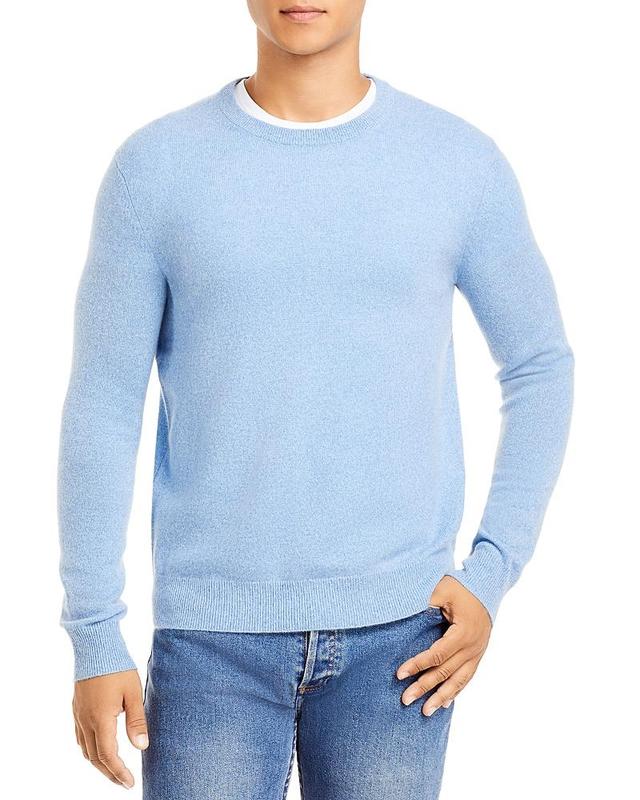 The Mens Store at Bloomingdales Coal Cashmere Crewneck Sweater - Exclusive Product Image