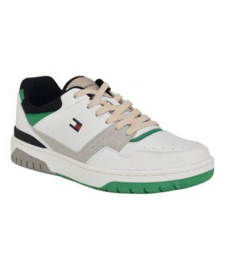 Tommy Hilfiger Mens Nashon Lace Up Fashion Sneakers - White Product Image