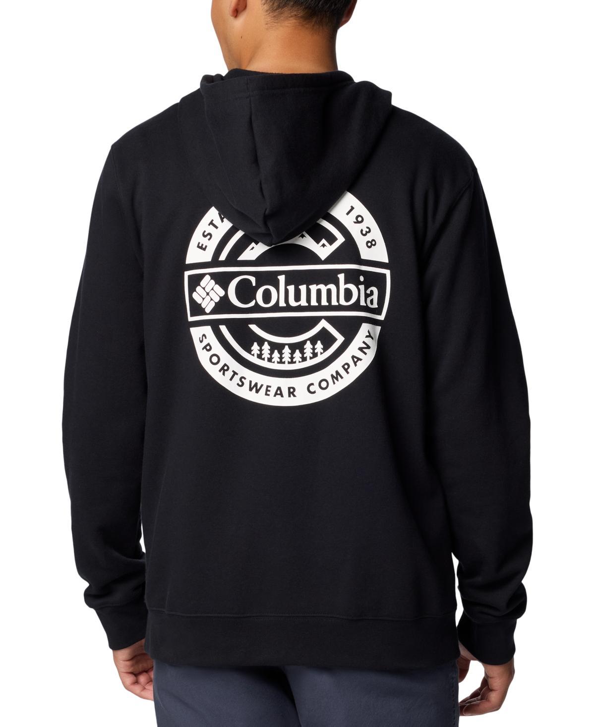 Mens Columbia Trek Graphic Fleece Hoodie Product Image