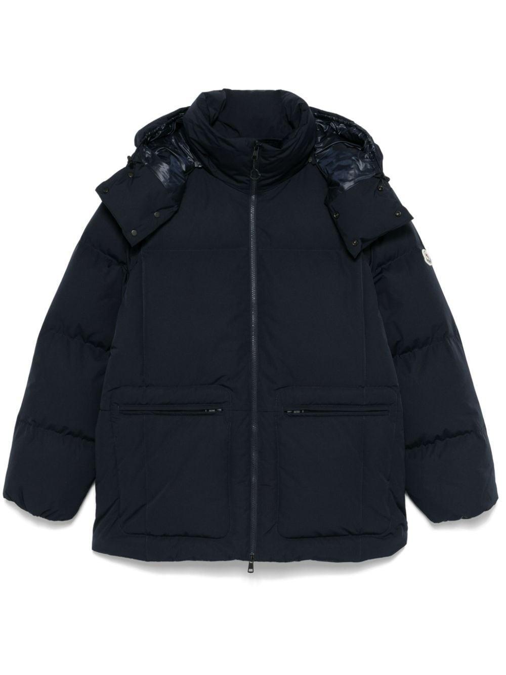 MONCLER Habagat Parka In Blue Product Image