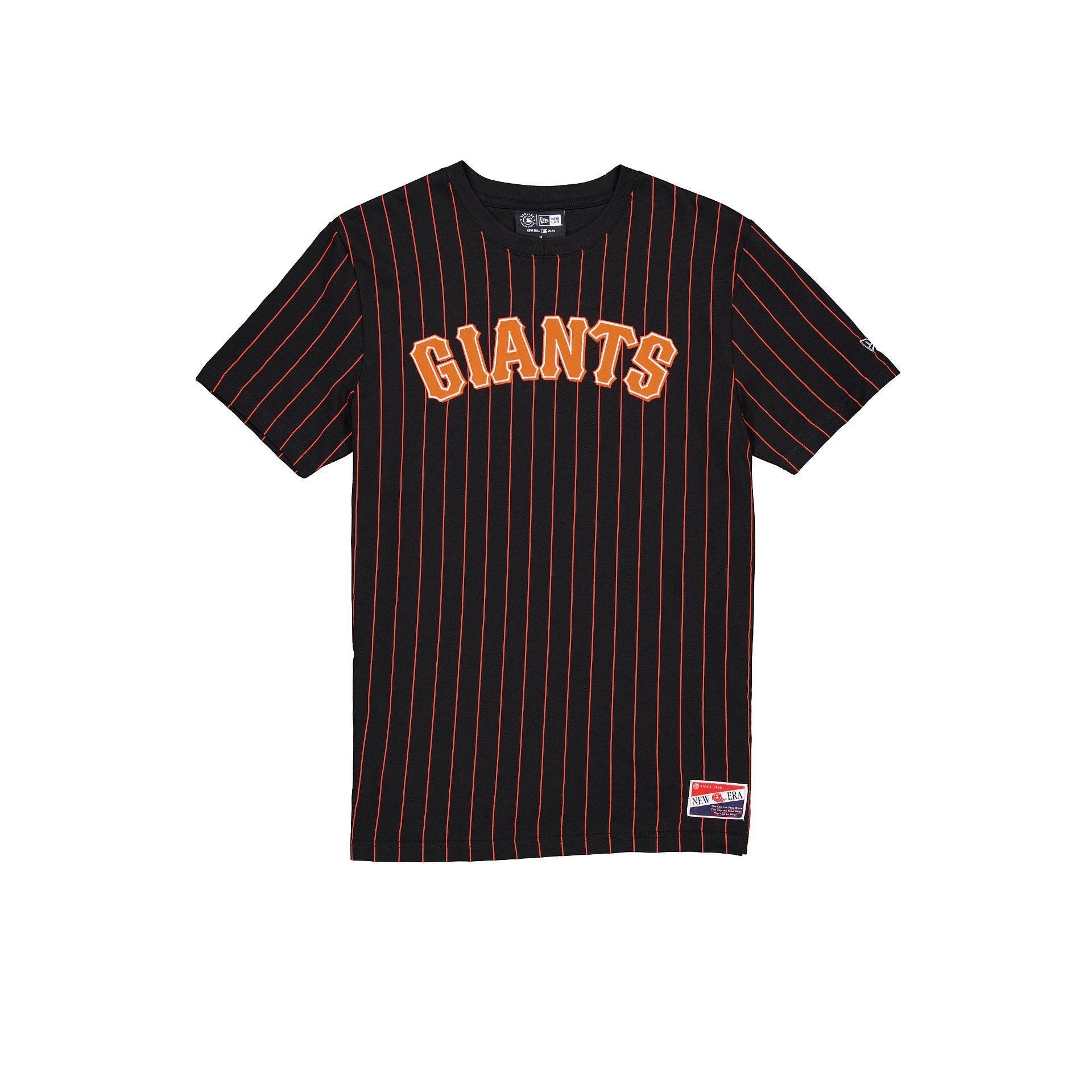 San Francisco Giants Throwback Pinstripe T-Shirt Male Product Image