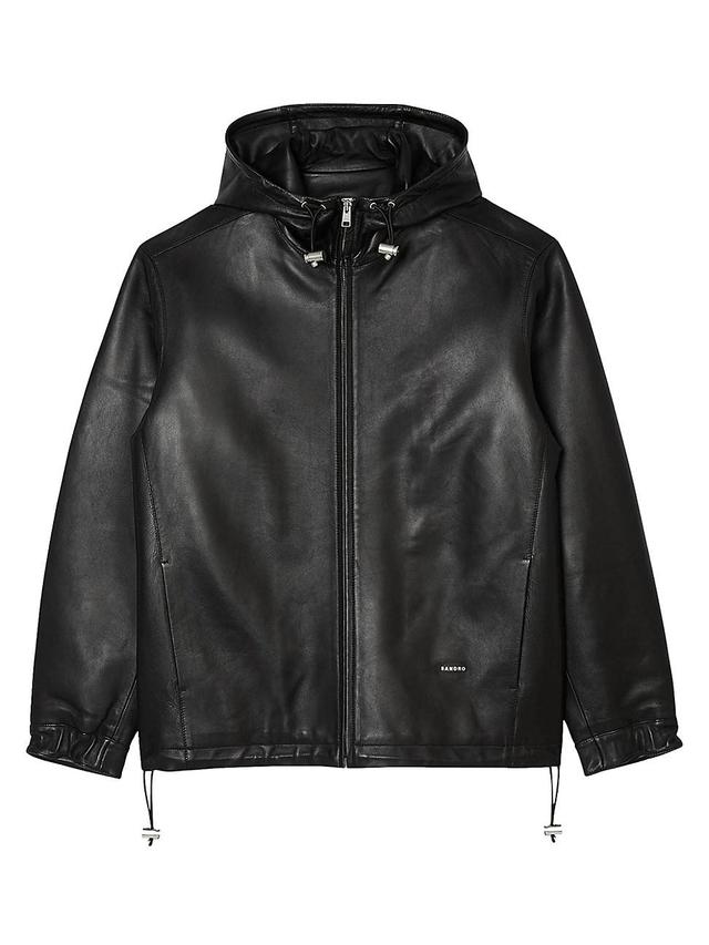 Mens Leather Jacket Product Image