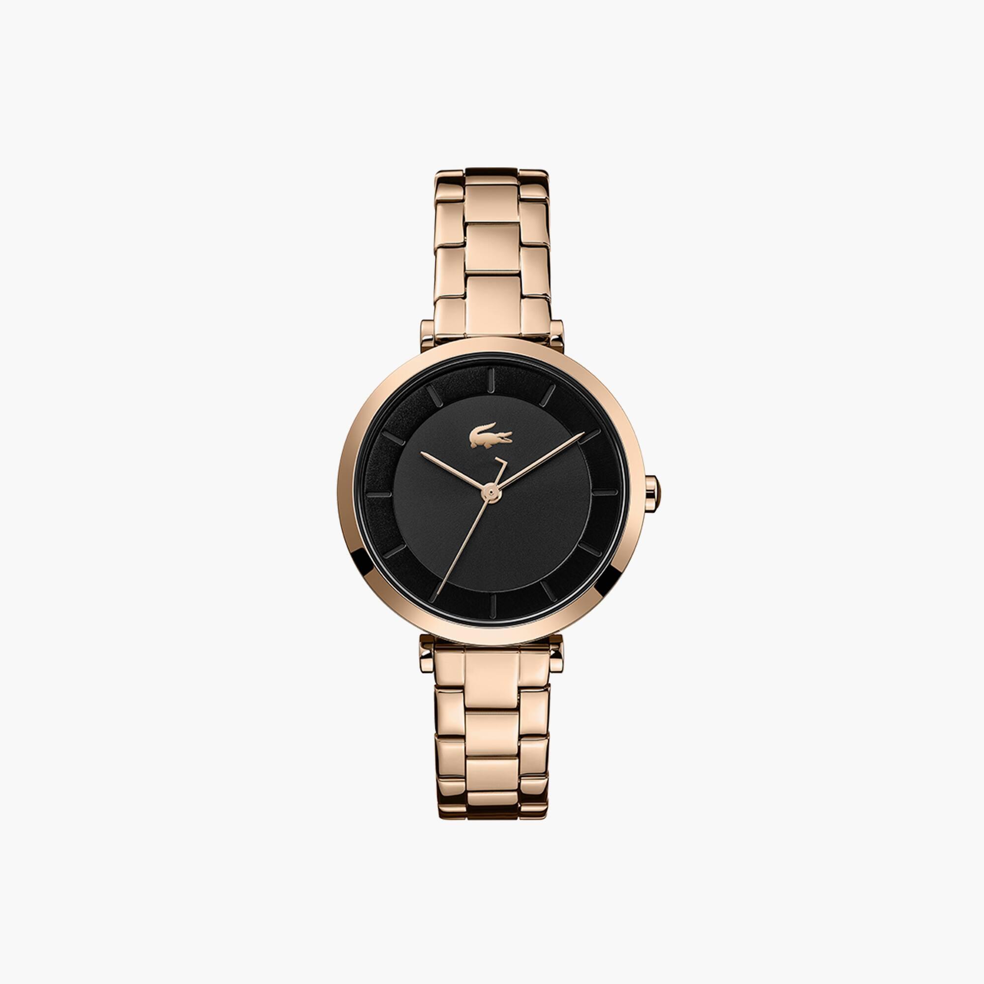 Lacoste Geneva 3Hands Watch With Gold Steel Strap Product Image