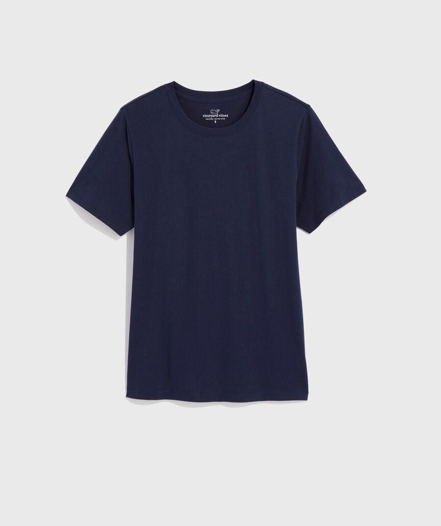 Pima Cotton Crewneck Tee Product Image